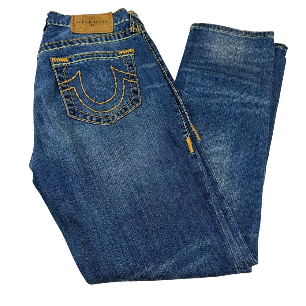 True Religion Cameron Slim Boyfriend Jeans Size 26